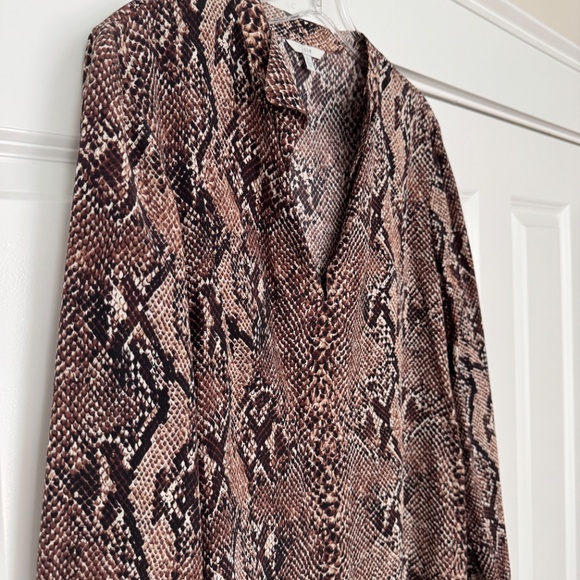 Silk Dress by Joie - Long Sleeve - Picture 3 of 6